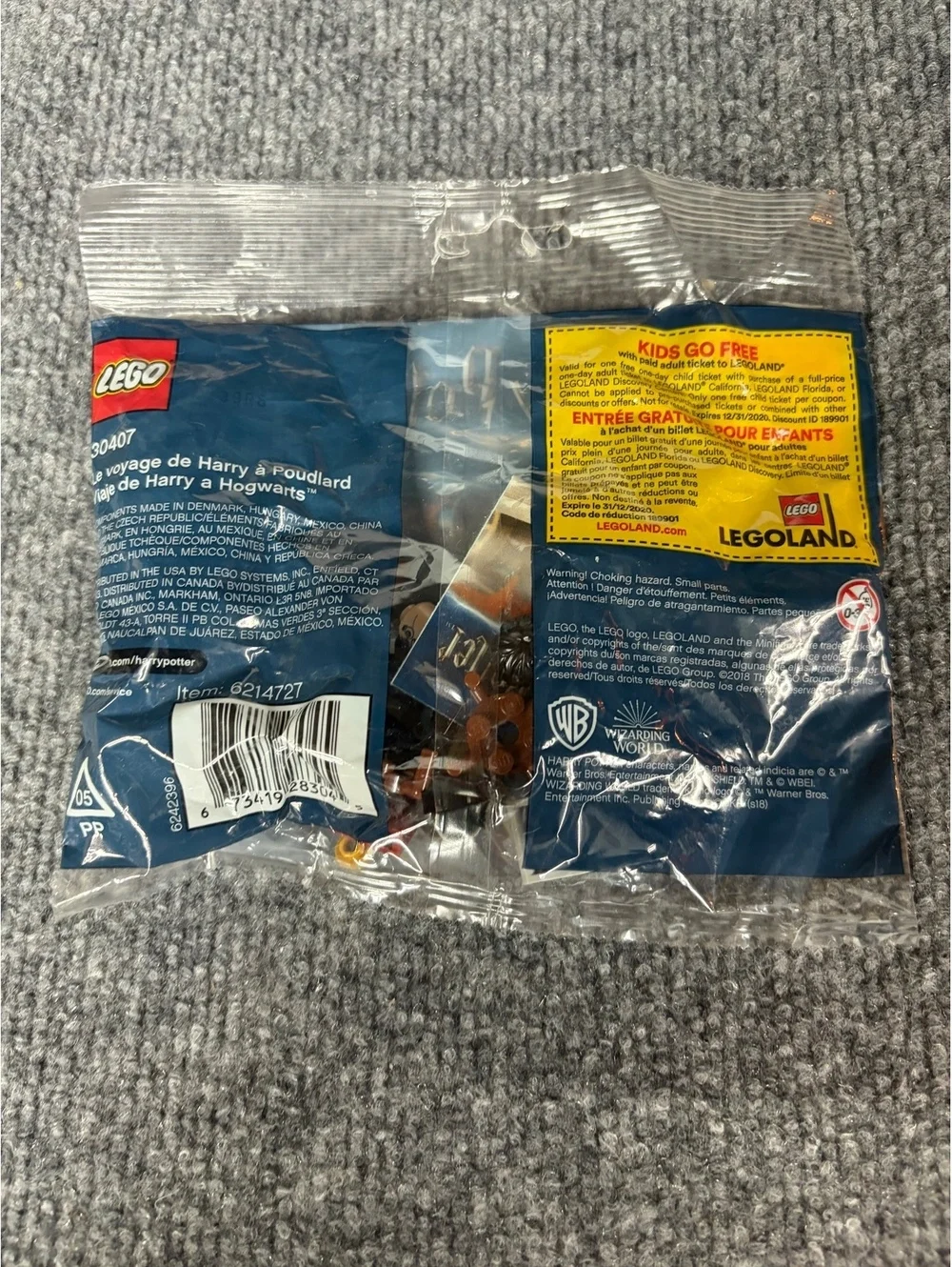 LEGO 30407 - Harry Potter - Harry's Journey to Hogwarts - Poly Bag Set